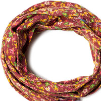 18" x 72" 100% Cotton Multicolor Scarf
