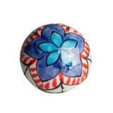 1.5" x 1.5" x 1.5" Ceramic Metal Multicolor 8 Pack Knob