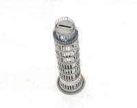 4" x 4" x 12.5" Pisa Tower Saving Box