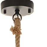 8.5" x 8.5" x 47" Rope  Pendant Lamp