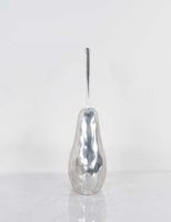 Delicious Hammered Finish Pear Statue
