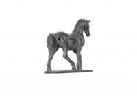 Handmade Rustic Horse Statue