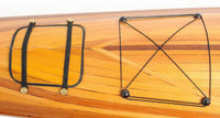 Rich Cedar Kayak Model Sculpture