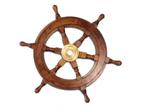 24" x 24" x 2" Ship Wheel