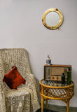 15" x 15" x 3" Porthole Mirror