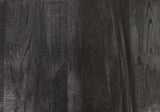 48" X 32" X 30.5 " Black Reclaimed Wood-Look Dining Table