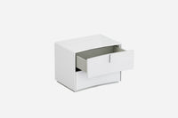 22" X 18" X 18" White  Nightstand