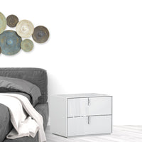 22" X 18" X 18" White  Nightstand