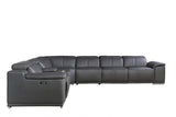 241" X 280" X 220.2" Dark Grey Power Reclining 7PC Sectional