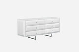 72 X 21 X 31 White Double Dresser Extension