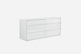 70 X 19 X 31 White Double Dresser Extension