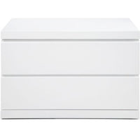 30" X 18" X 20" White Nightstand