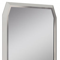 37 X 2.2 X 49 Taupe Glass Mirror