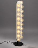 10 X 42.5 White Aluminum Floor Lamp