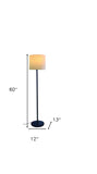 12 X 13 X 60 Metal Floor Lamp