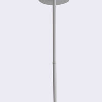 19 X 19 X 40.5 White Aluminum Pendant Lamp
