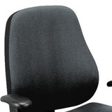 26.8" x 21" x 38.5" 580 Charcoal Tilt Tension Control Fabric Chair