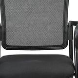 25.5" x 23.5" x 35.5"Black Mesh Fabric Guest Chair