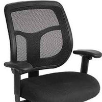 26" x 24.8" x 38" Black Mesh Fabric Drafting Stool