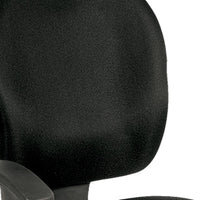26" x 25" x 37" Charcoal Fabric Chair