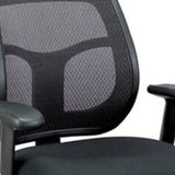 26" x 30" x 36"  Black Mesh   Fabric Chair