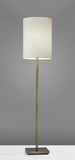 Floor Lamp Classic Silhouette Brushed Steel Metal