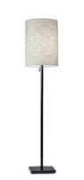 Floor Lamp Classic Silhouette Brushed Steel Metal