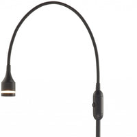 Floor Lamp in Adjustable Matte Black Metal LED