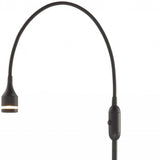Floor Lamp in Adjustable Matte Black Metal LED