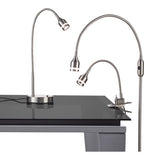 Floor Lamp in Adjustable Matte Black Metal LED