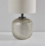 Bronze Metal Dotty Table Lamp with Night Light