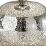 Elegant Silver Mercury Glass Table Lamp