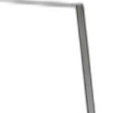13.5' X 14.5' X 59' Brushed steel  Floor Mirror