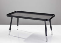 Contemporary Sleek Black Coffee Table