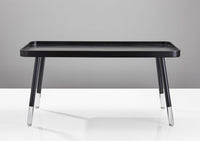 Contemporary Sleek Black Coffee Table