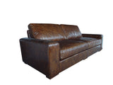 Black Full Classic Sofa 3 Seater