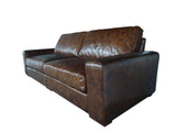 Black Full Classic Sofa 3 Seater