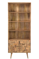 Honey Wood Small Bookshelf