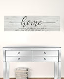 Large Home Quote Hanging Wall Decor