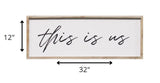 This is Us Oversized Wall Art