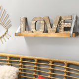 LOVE Bohemian Design Wall Art or Shelf Sitters