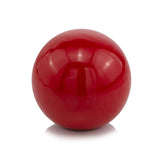 4' X 4' X 4' Red Aluminum Poppy Sphere