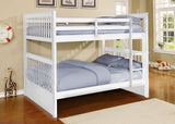 Classic Charcoal Finish Full over Full Bunk Bed