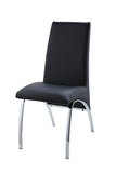 17' X 24' X 38' Black Metal Side Chair (Set-2)