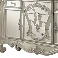 70' X 21' X 38' Bone White Wood Dresser