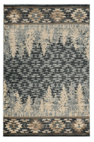 2' x 7' Slate Blue Polypropylene Runner Rug