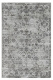 5'x7' Grey Hand Loomed Traditional Floral Indoor Area Rug