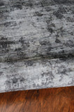 5'x7' Grey Hand Loomed Traditional Floral Indoor Area Rug