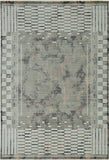 9'x13' Natural Beige Machine Woven Abstract Lines Indoor Area Rug