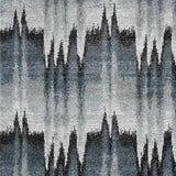 94 X 130 Blue Ivory  Polypropylene Rug